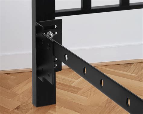 metal bed frame footboard extension brackets|bed rail extensions for footboard.